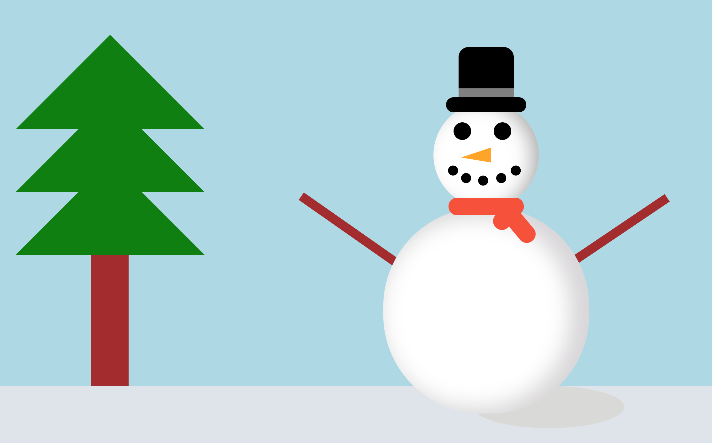christmas scene